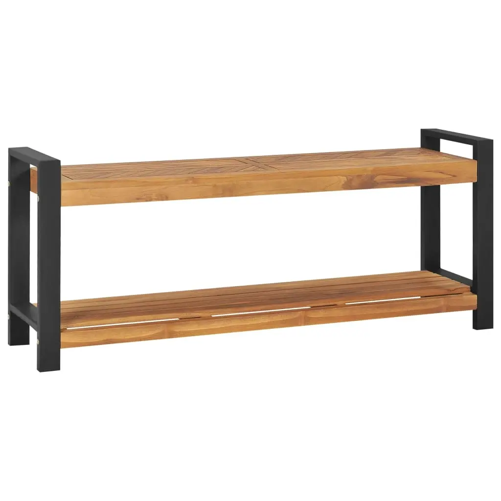 Bench 120 cm Solid Teak Wood 325274 - Furniture