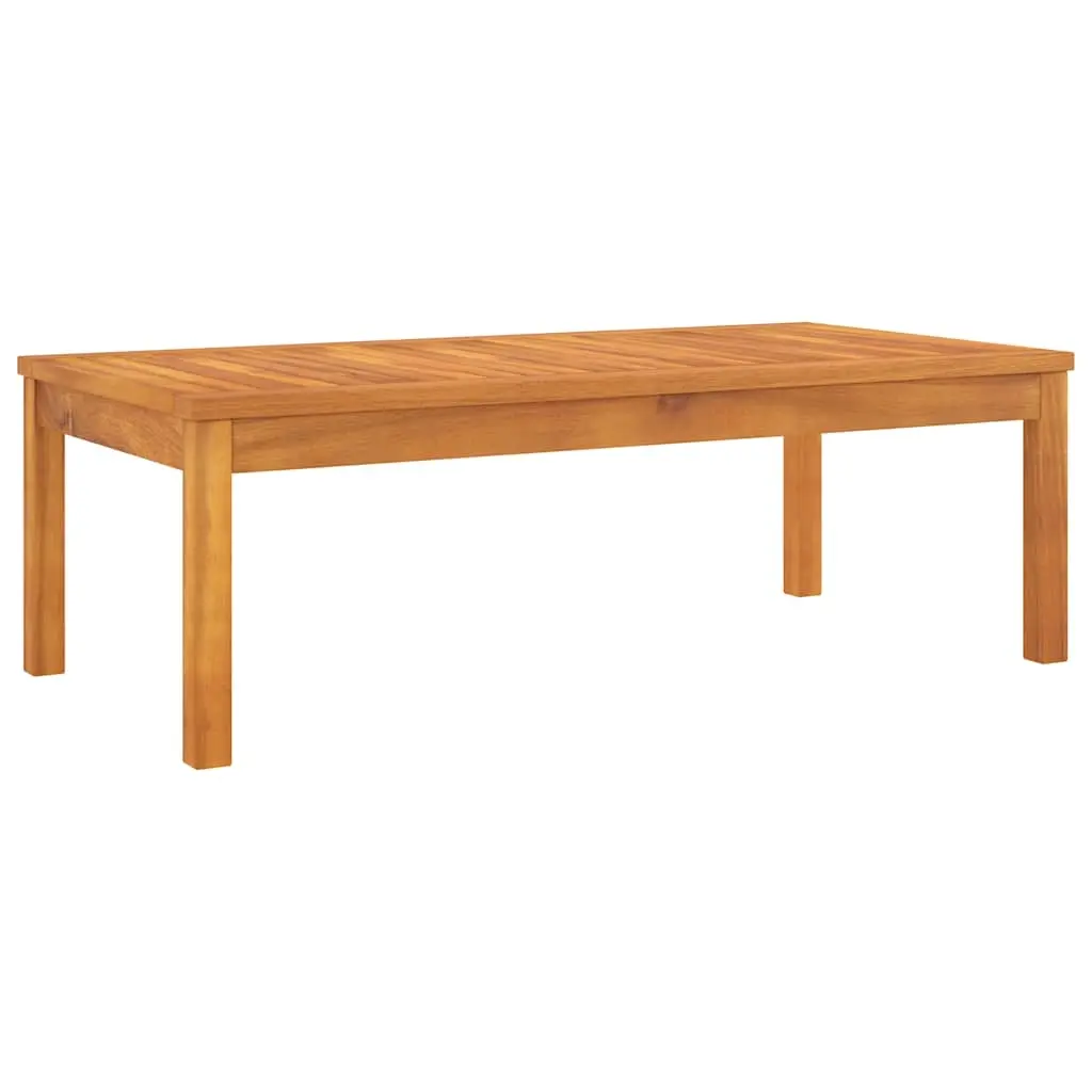 Coffee Table 100x50x33 cm Solid Acacia Wood 311833 - Furniture