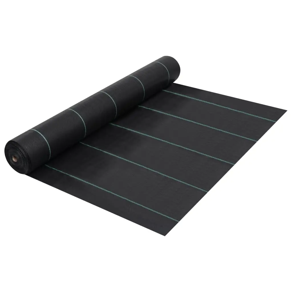 Weed & Root Control Mat Black 1x100 m PP 313062 - Home & Garden