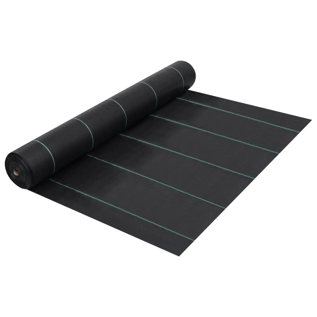 Weed & Root Control Mat Black 1x200 m PP 313063 - Home & Garden
