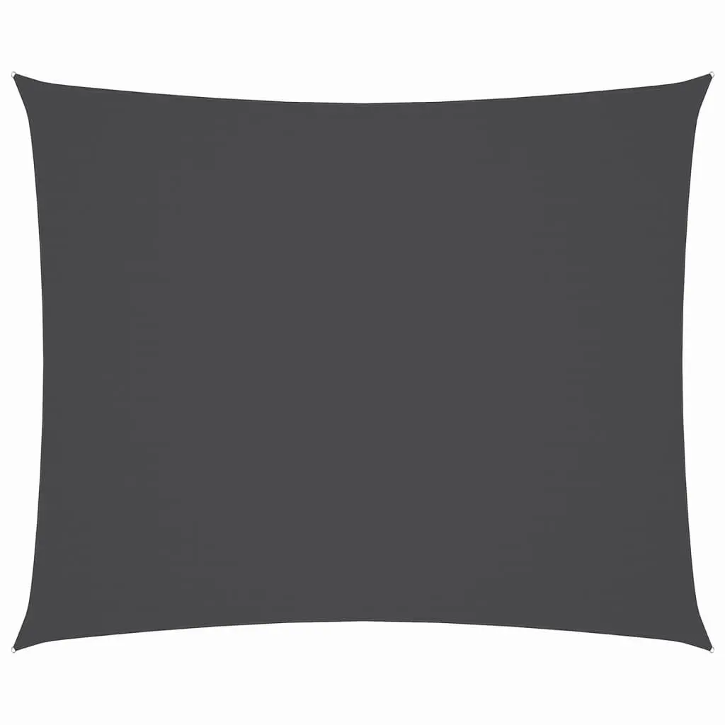 Sunshade Sail Oxford Fabric Rectangular 3x4 m Anthracite 135100 - Home & Garden