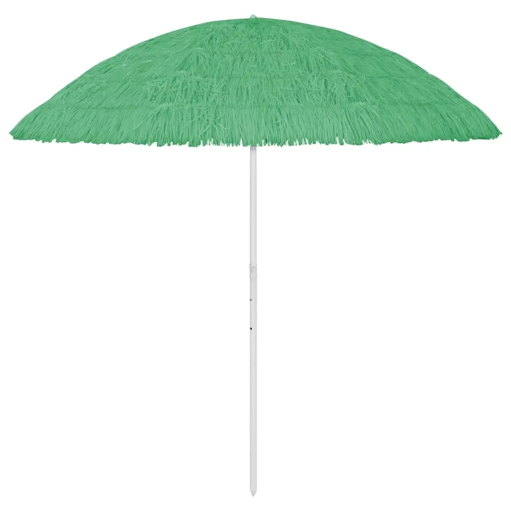 Hawaii Beach Parasol Green 300 cm 314699 - Home & Garden