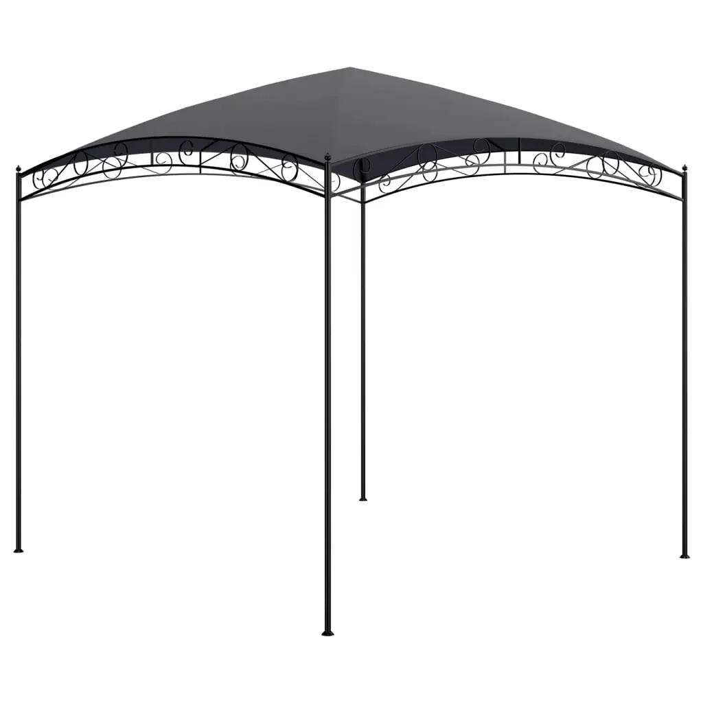 Gazebo 3x3x2.65 m Anthracite 180 g/m² 313908 - Home & Garden