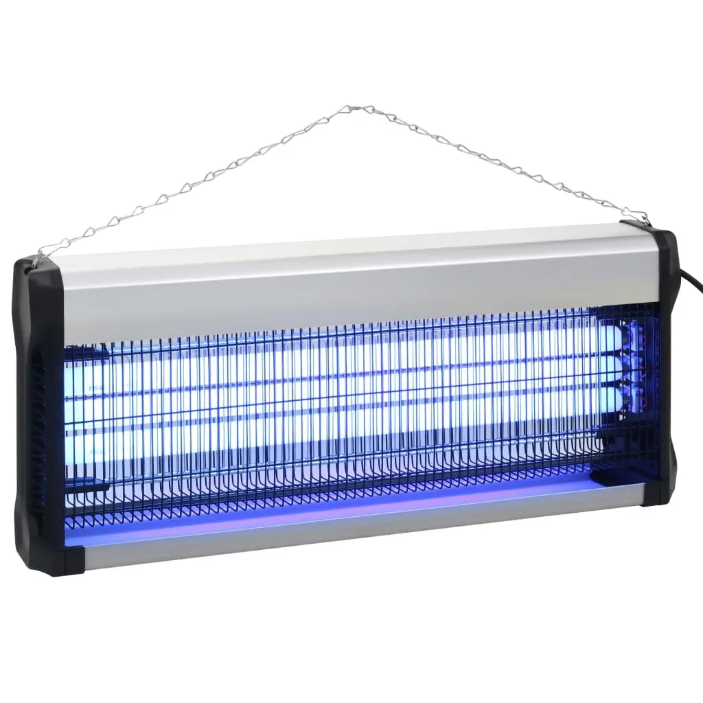 Insect Killer Black Aluminium ABS 60 W 148968 - Home & Garden
