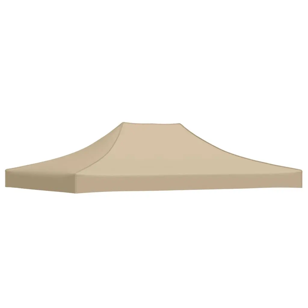 Party Tent Roof 4.5x3 m Beige 270 g/m² 315366 - Home & Garden