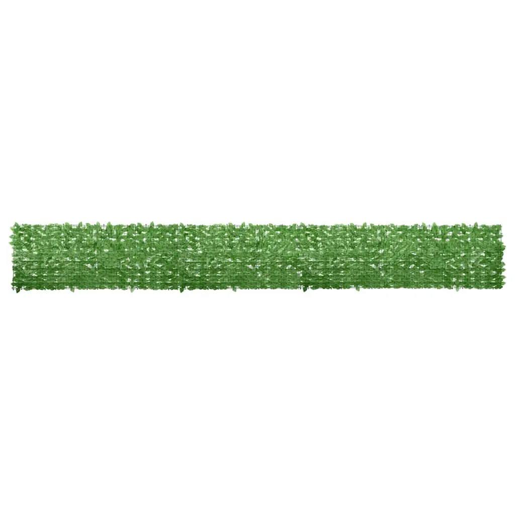 Balcony Screen with Green Leaves 600x75 cm 315498 - Home & Garden
