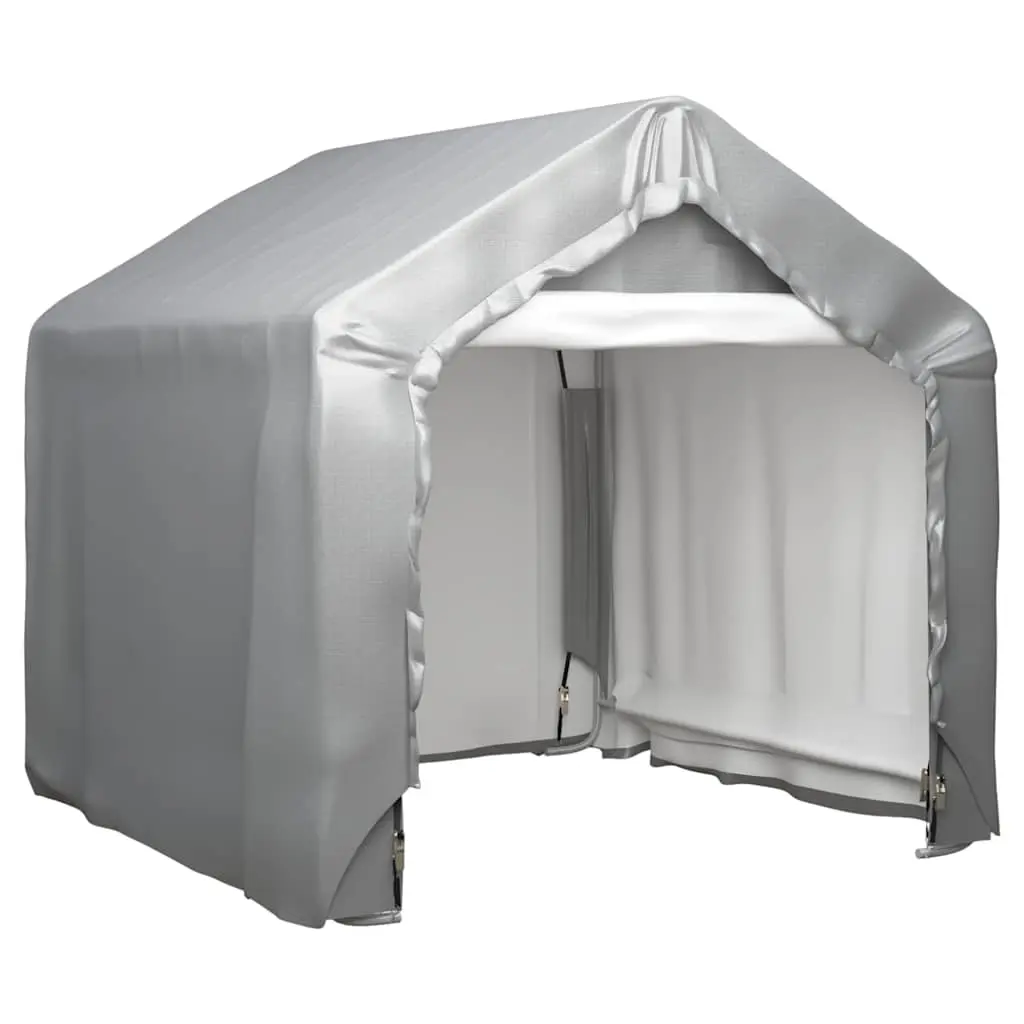 Storage Tent Grey 180x180 cm Galvanised Steel 148633 - Home & Garden