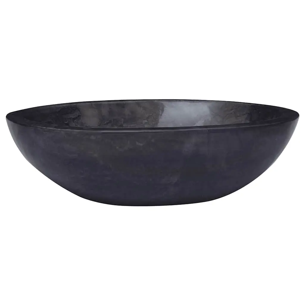 Sink Black 53x40x15 cm Marble 149172 - Hardware