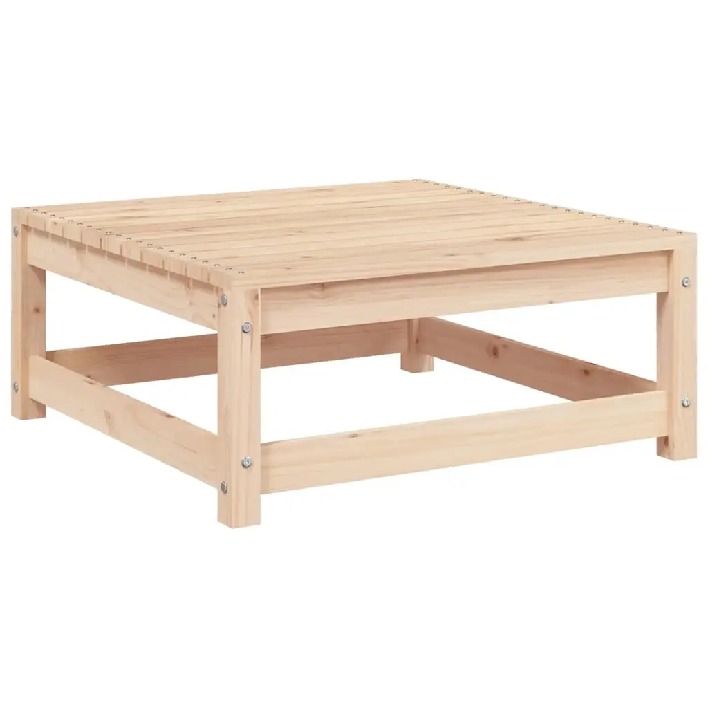 Garden Footstool 70x70x30 cm Solid Pinewood 805670 - Furniture