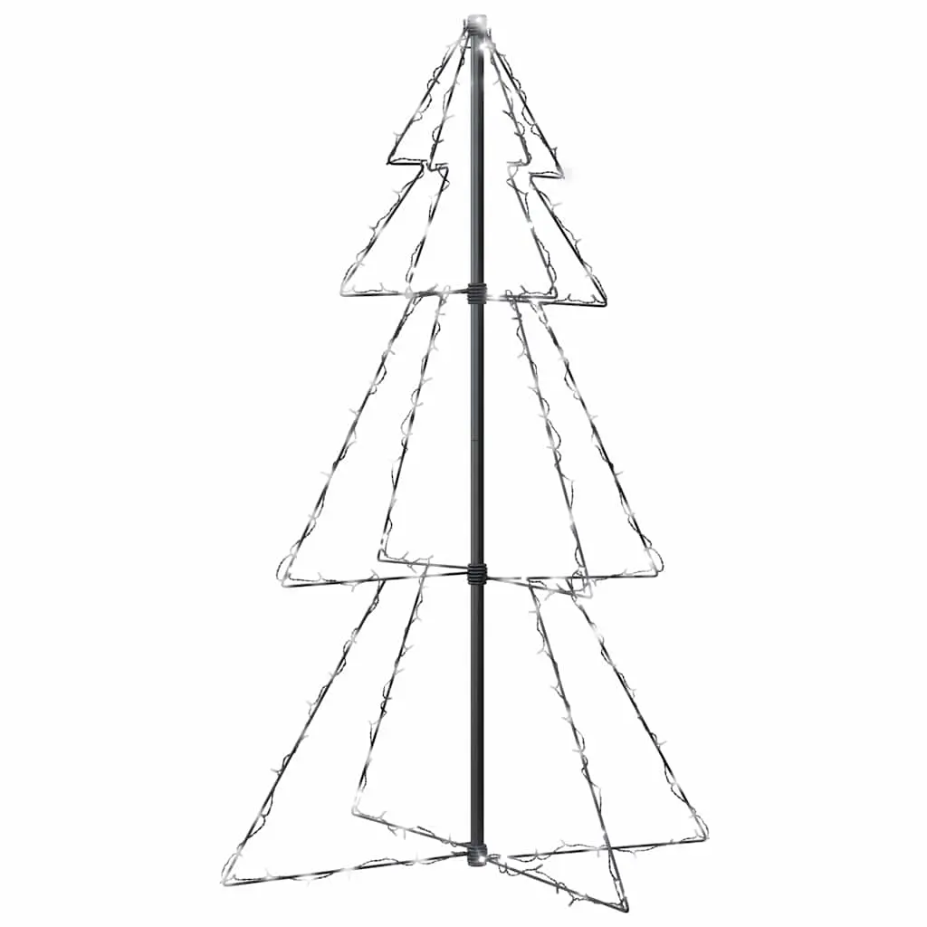 Christmas Cone Tree 160 LEDs Indoor and Outdoor 78x120 cm 328564 - Home & Garden