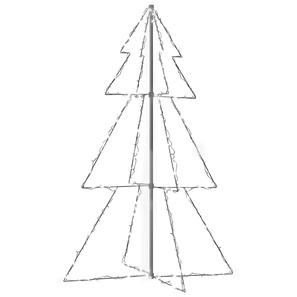 Christmas Cone Tree 200 LEDs Indoor and Outdoor 98x150 cm 328574 - Home & Garden