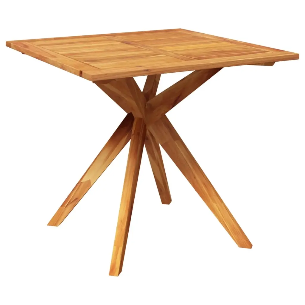 Garden Table 85x85x75 cm Solid Wood Acacia 316256 - Furniture