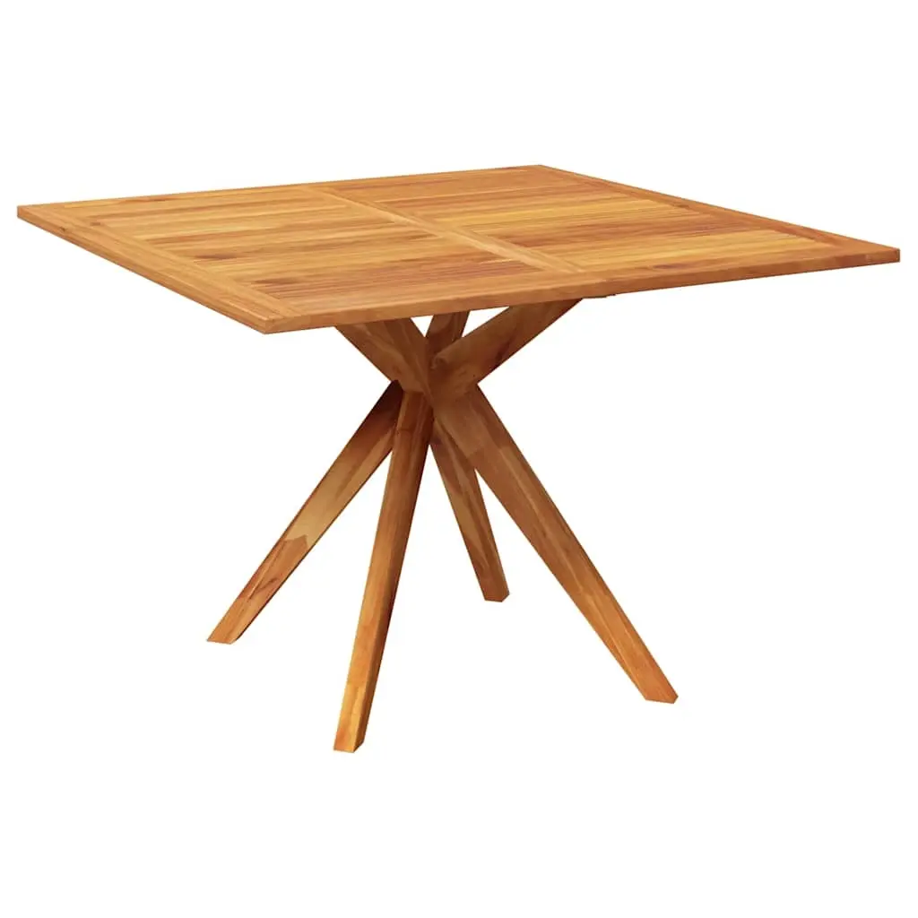 Garden Table 110x110x75 cm Solid Wood Acacia 316257 - Furniture