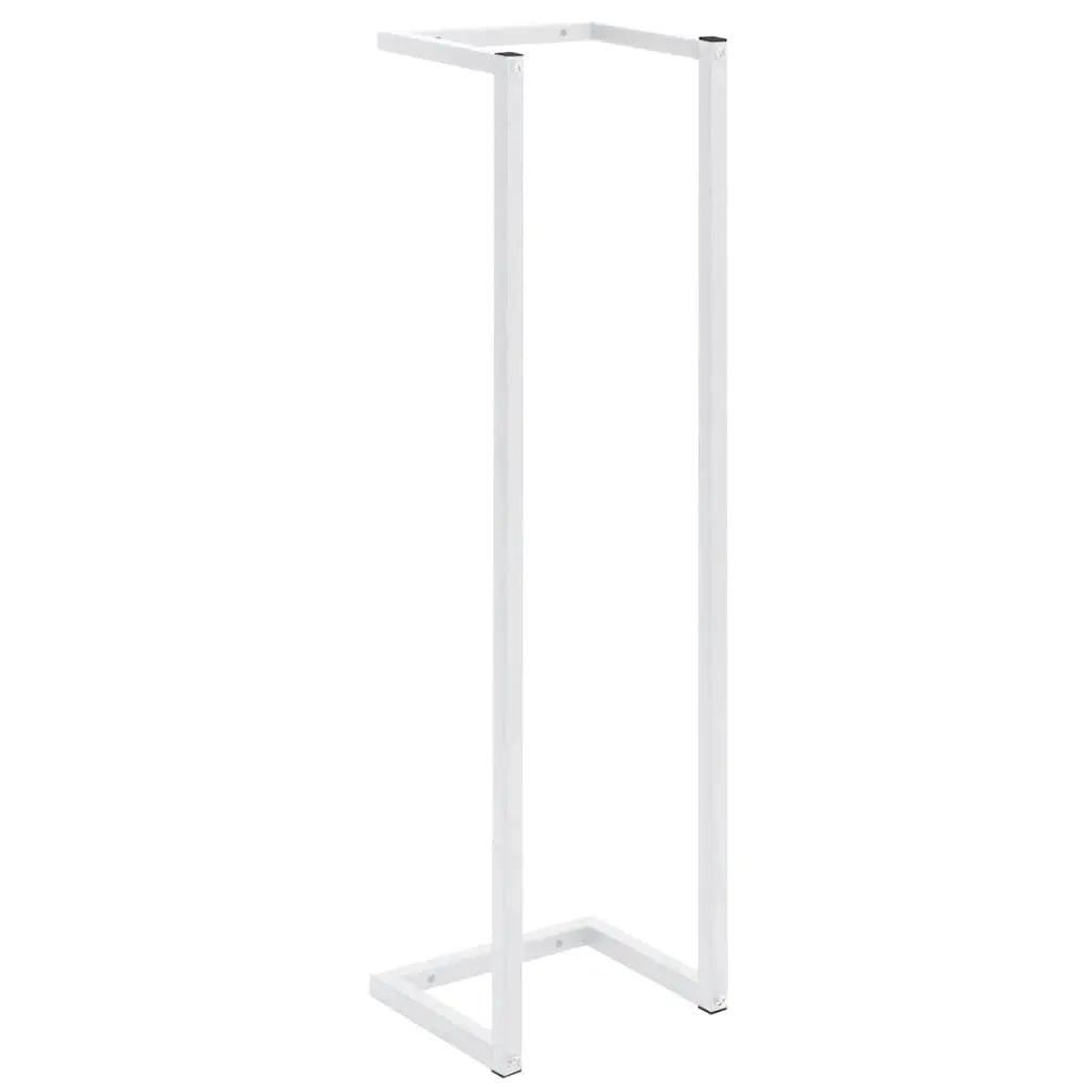 Towel Rack White 25x20x95 cm Steel 336117 - Home & Garden
