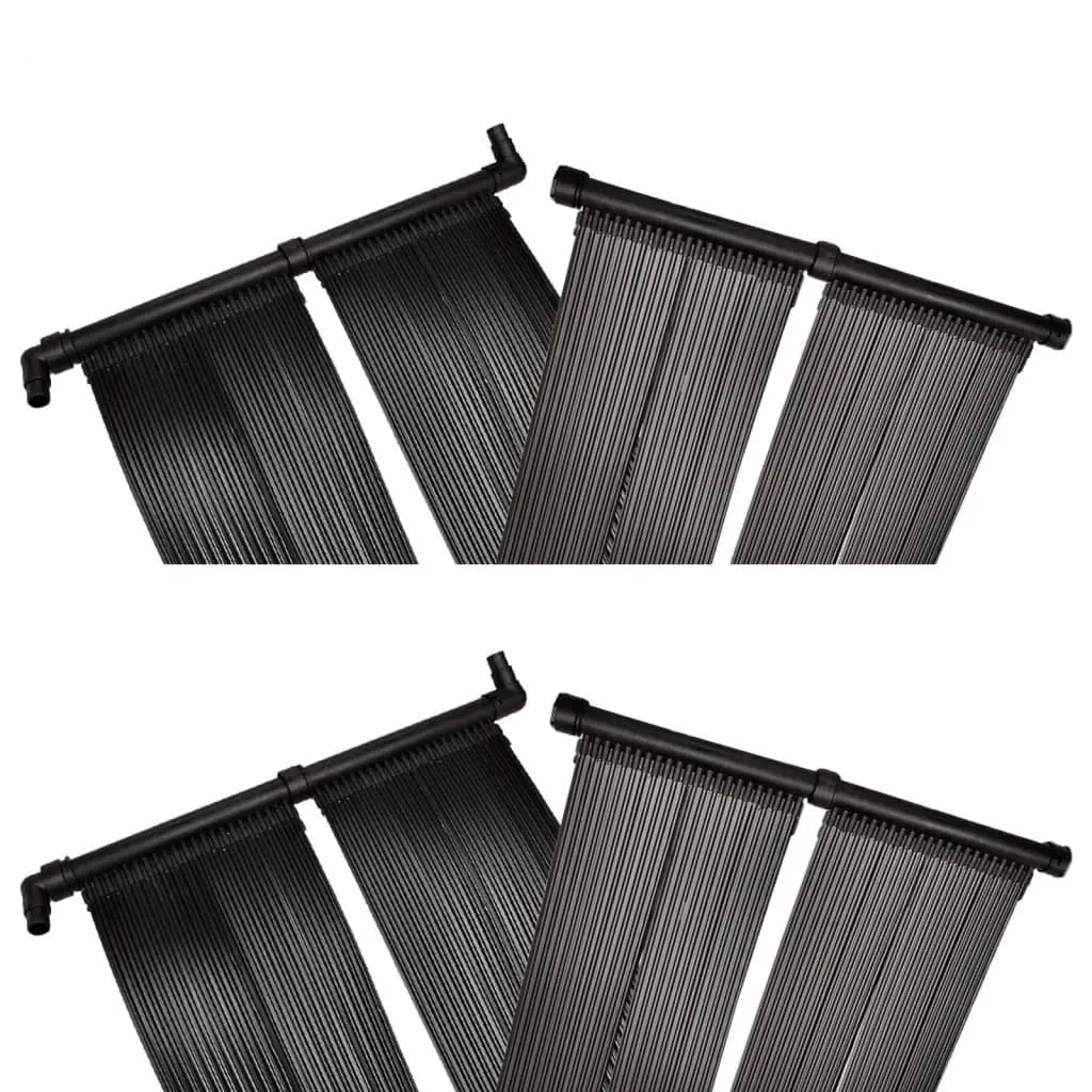 Solar Pool Heater Panel 4 pcs 80x620 cm 3079659 - Home & Garden