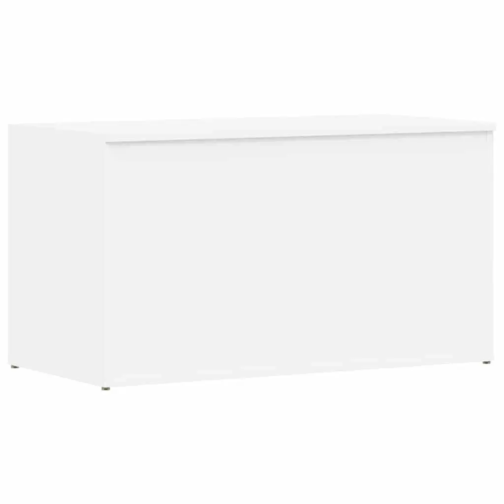 Storage Chest White 84x42x46 cm Engineered Wood 803056 - Furniture