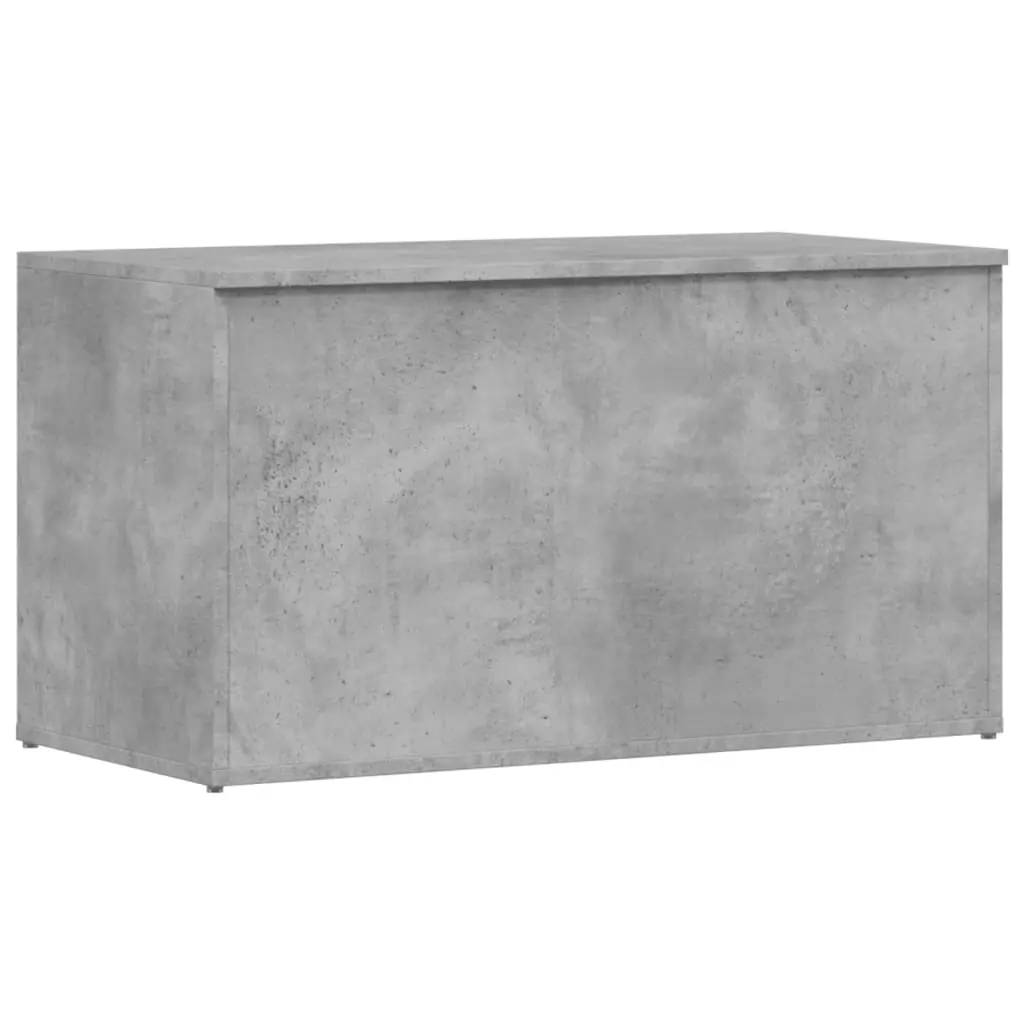 Storage Chest Concrete Grey 84x42x46 cm Engineered Wood 803060 - Furniture