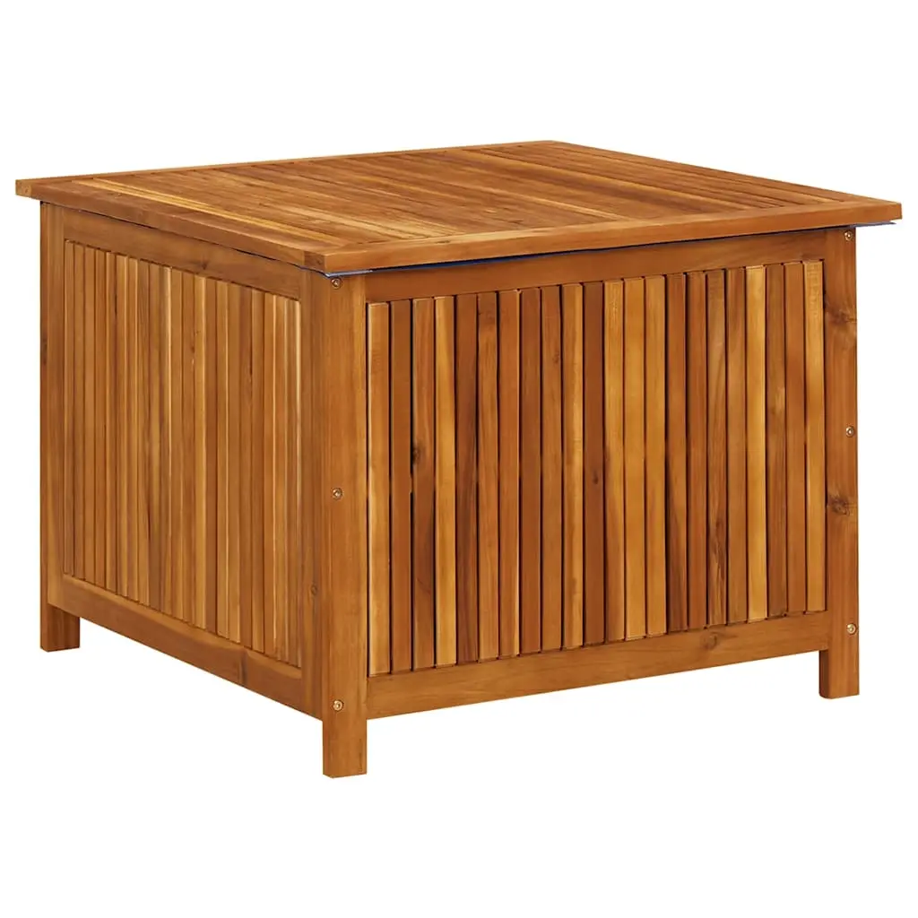 Garden Storage Box 75x75x58 cm Solid Wood Acacia 316498 - Outdoor Storage Boxes - Up to 60% off