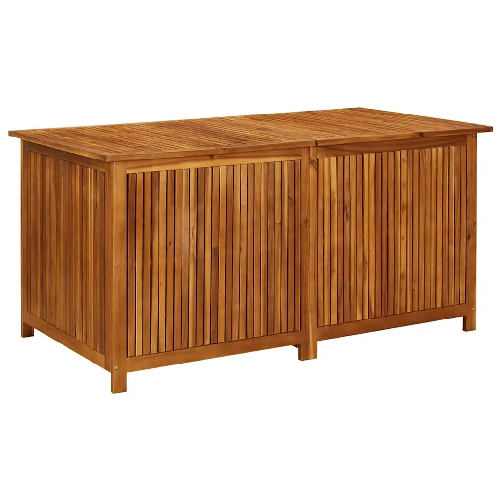 Garden Storage Box 150x80x75 cm Solid Wood Acacia 316501 - Outdoor Storage Boxes - Up to 60% off