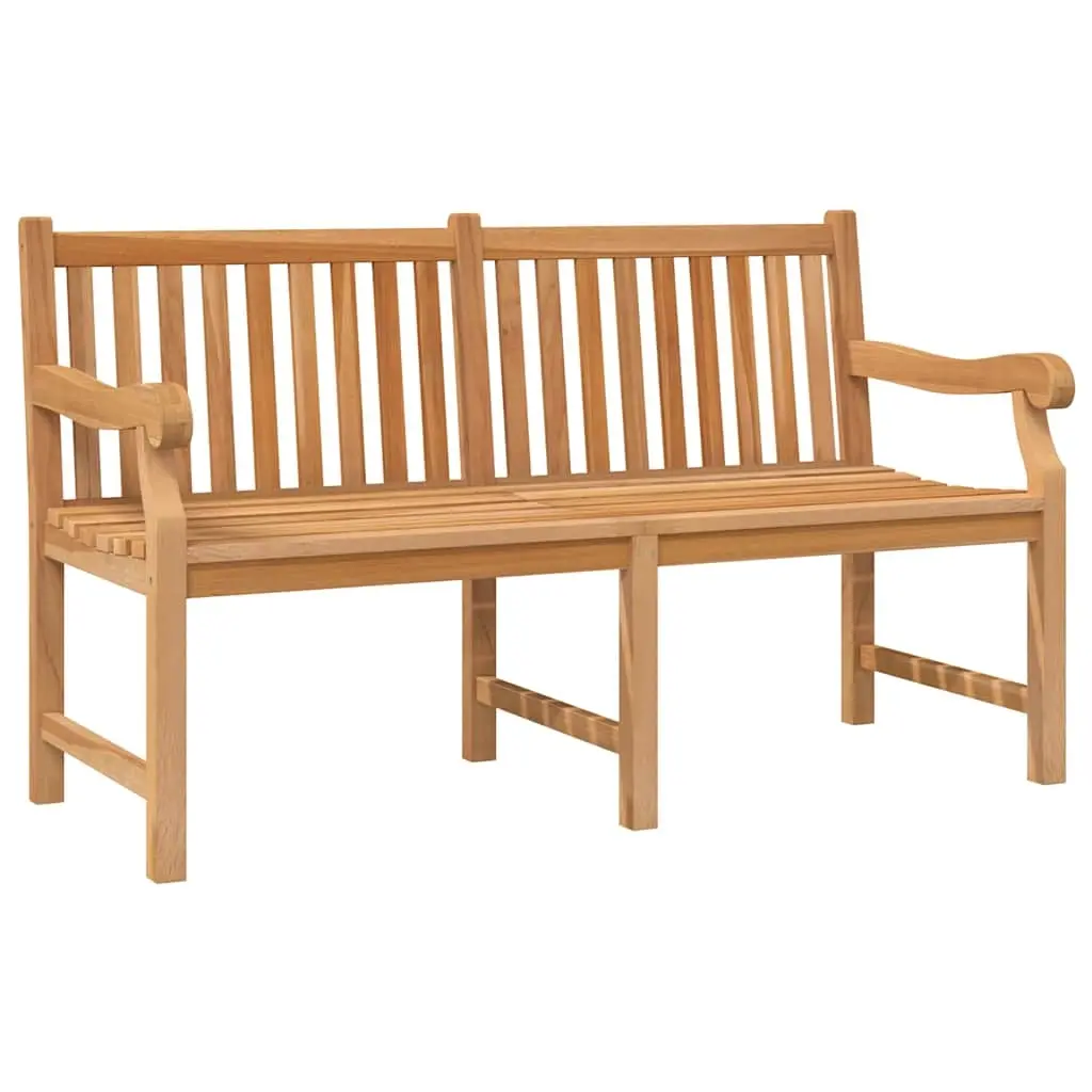 Garden Bench 150 cm Solid Teak Wood 316639 - Furniture