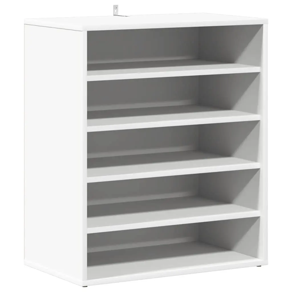 Shoe Cabinet White 60x35x70 cm Engineered Wood 808936 - Home & Garden