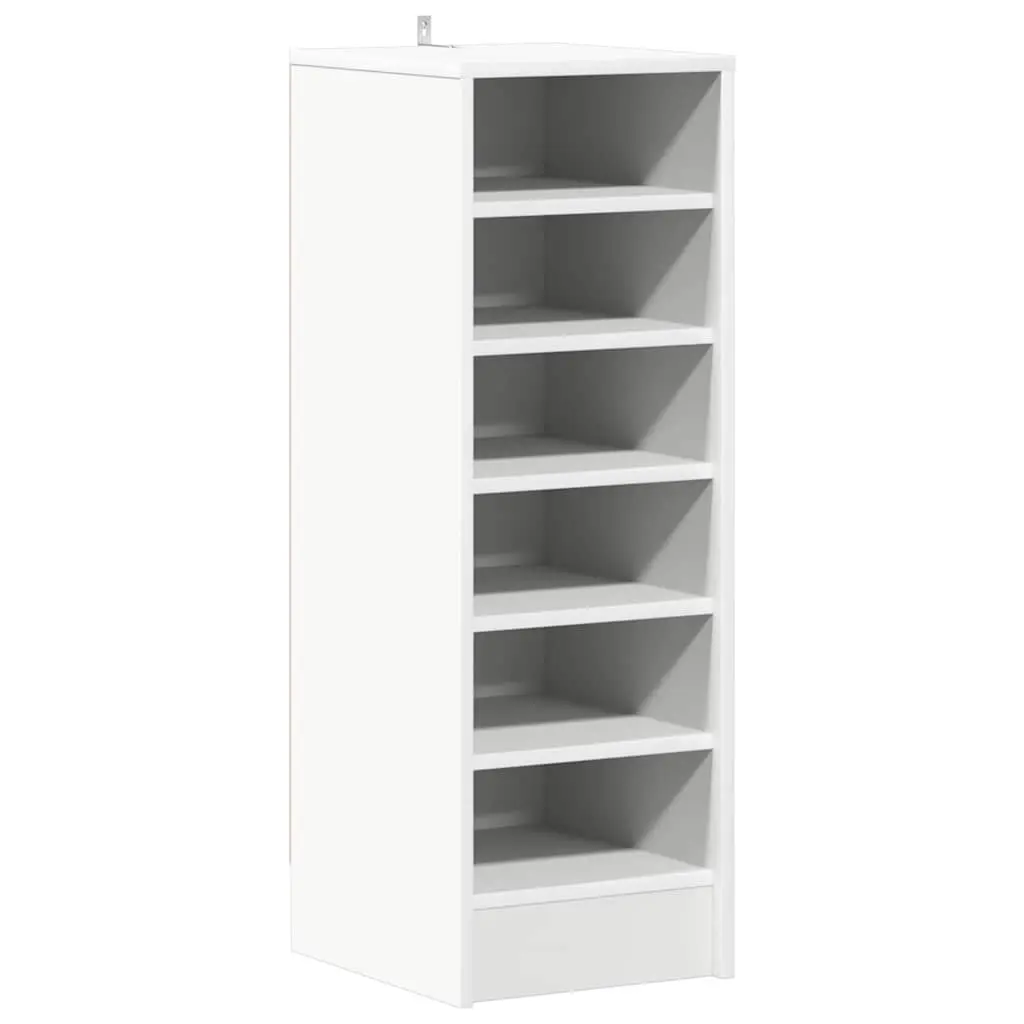 Shoe Cabinet White 31.5x35x90 cm Engineered Wood 808999 - Home & Garden