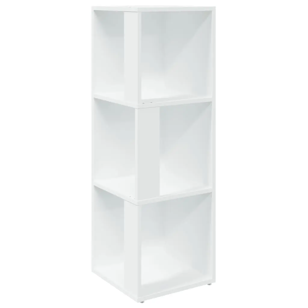 Corner Cabinet White 33x33x100 cm Engineered Wood 809026 - Furniture