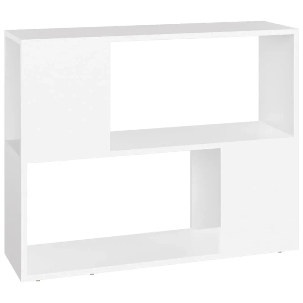 TV Cabinet White 80x24x63 cm Engineered Wood 809116 - Furniture