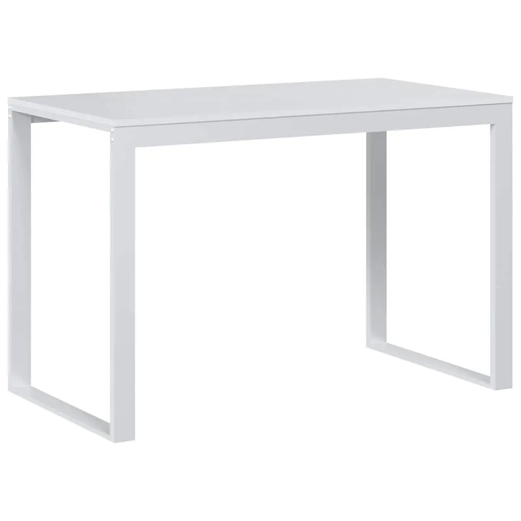 Computer Desk White 110x60x73 cm Engineered Wood 30197 - Furniture