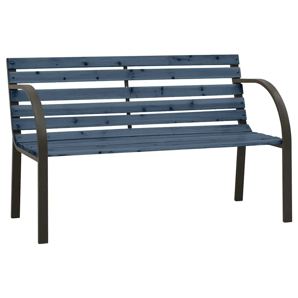 Children Garden Bench 81 cm Solid Wood Chinese Fir Grey 317120 - Furniture