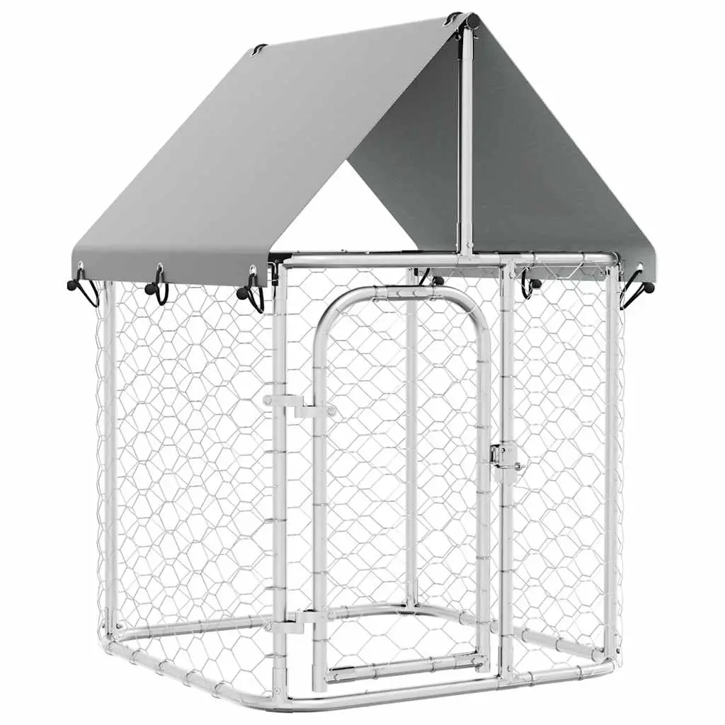 Outdoor Dog Kennel with Roof 100x100x150 cm 171495 - Pets