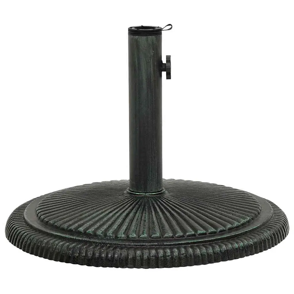 Umbrella Base Green 45x45x30 cm Cast Iron 317769 - Home & Garden