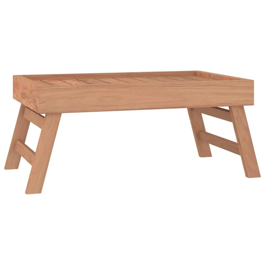 Folding Tray 55x35x25 cm Solid Wood Teak 340762 - Furniture