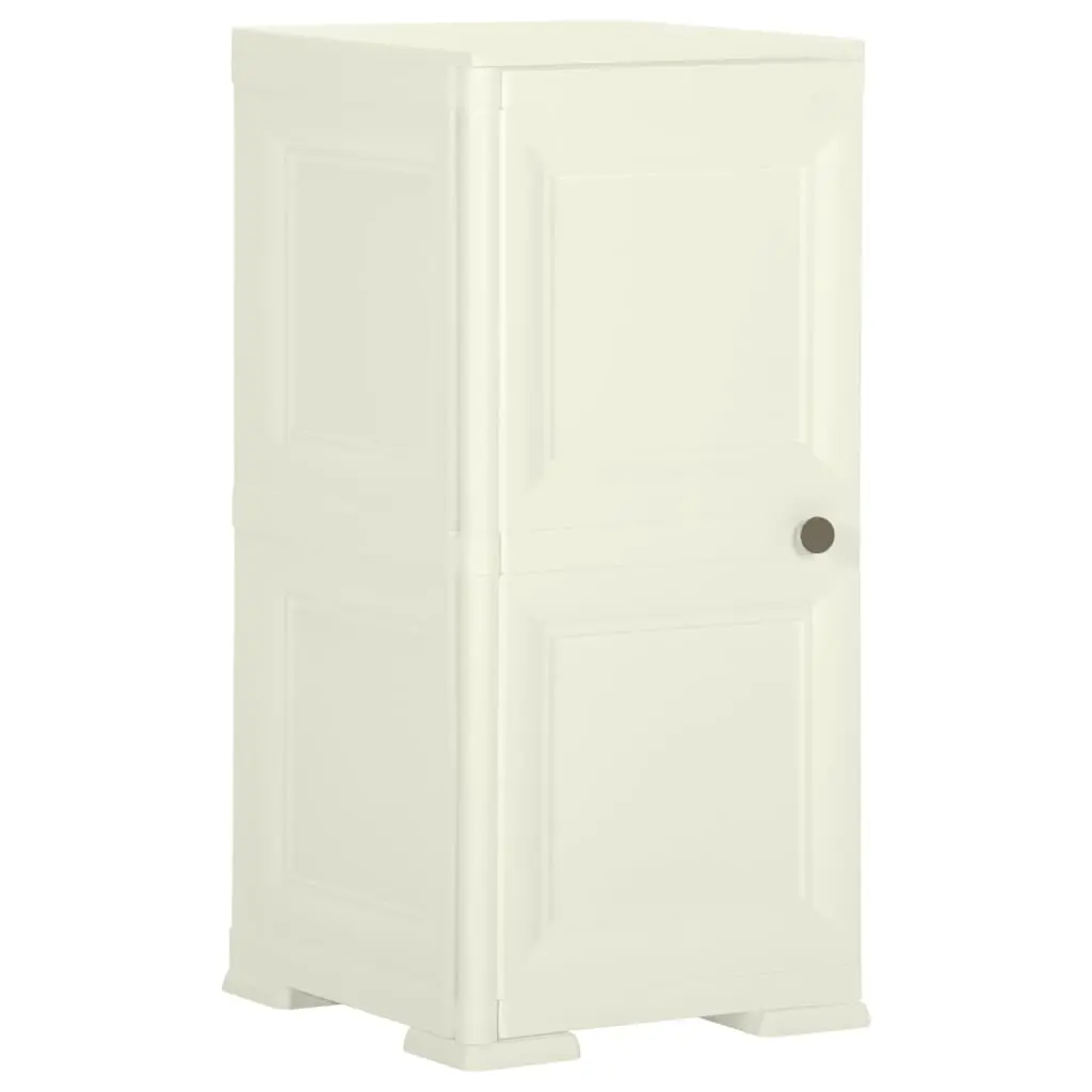 Plastic Cabinet 40x43x85.5 cm Wood Design Vanilla Ice 340607 - Furniture