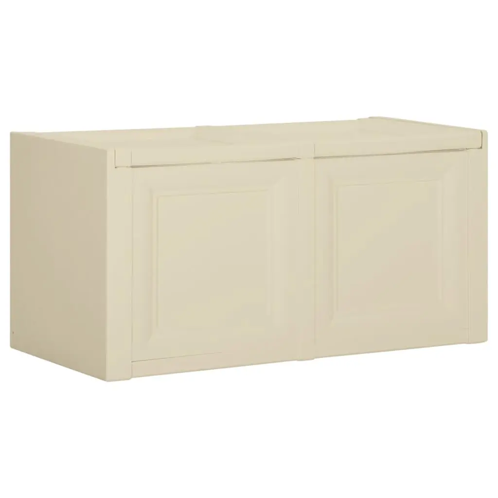 Cushion Box Angora White 86x40x42 cm 85 L 340612 - Home & Garden