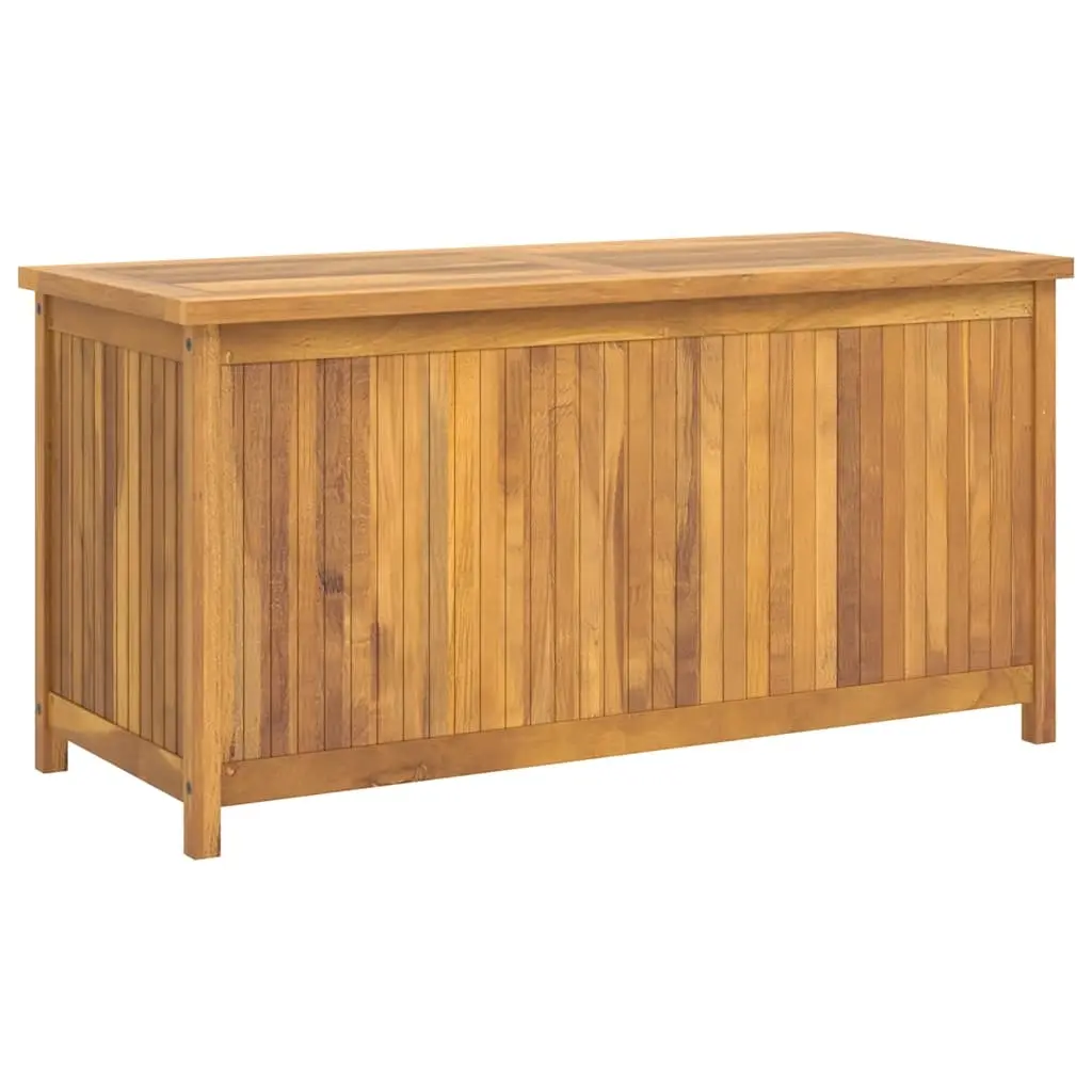 Garden Box 114x50x58 cm Solid Wood Teak 318732 - Outdoor Storage Boxes - Up to 60% off