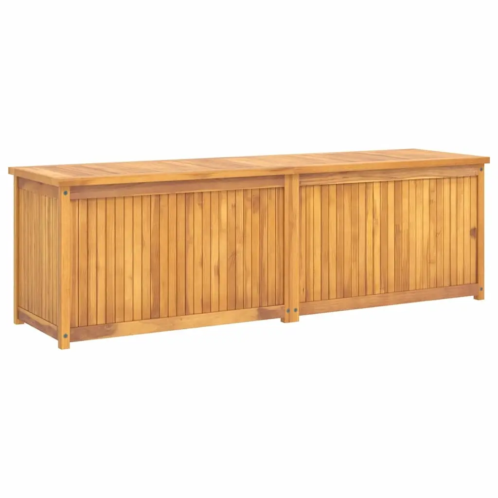 Garden Box 175x50x55 cm Solid Wood Teak 318734 - Outdoor Storage Boxes - Up to 60% off
