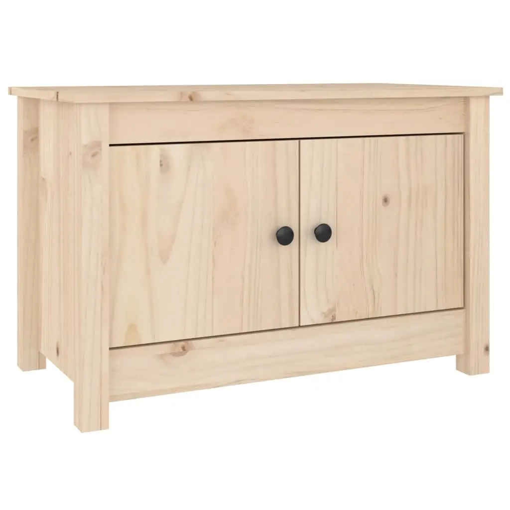 Shoe Cabinet 70x38x45.5 cm Solid Wood Pine 813779 - Home & Garden