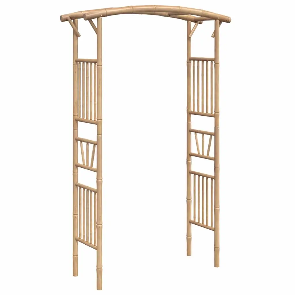 Rose Arch Bamboo 118x40x187 cm 341746 - Home & Garden