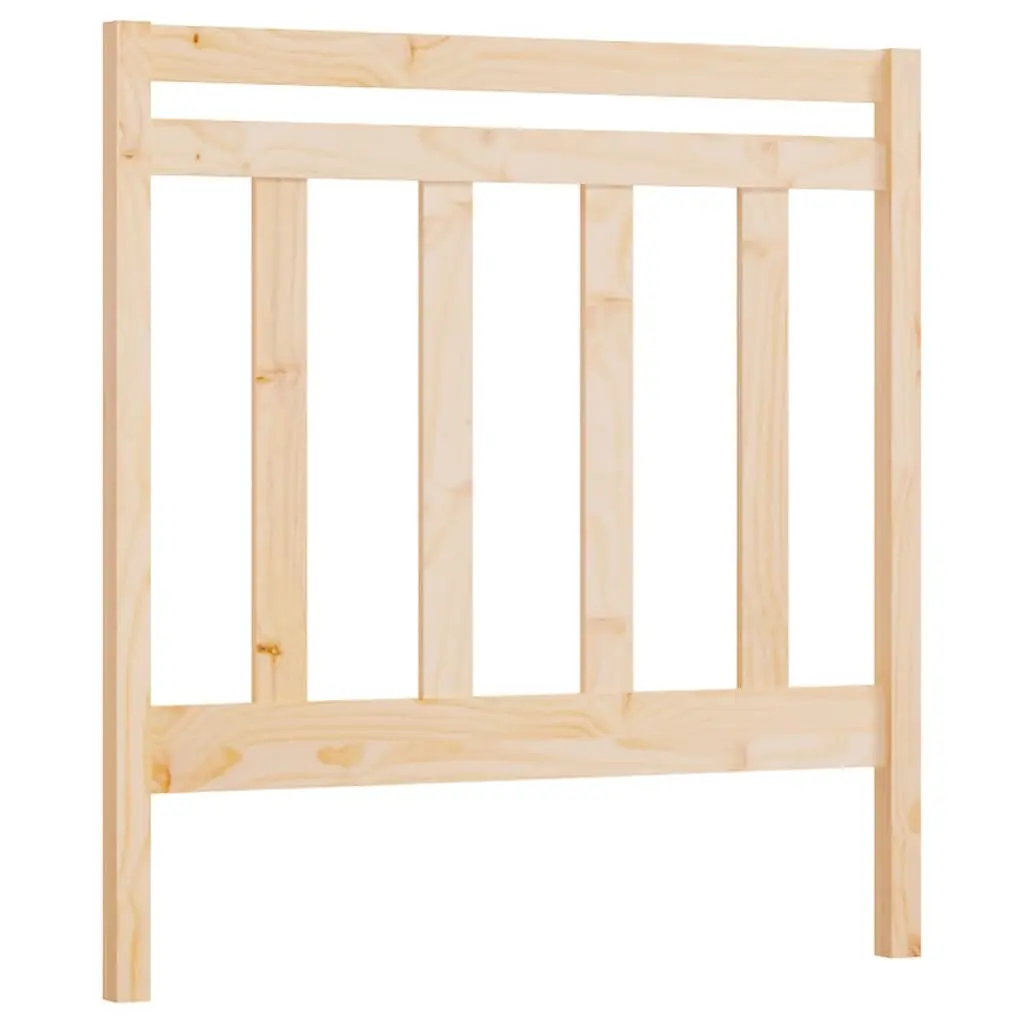 Bed Headboard 96 cm Solid Wood Pine 817770 - Furniture