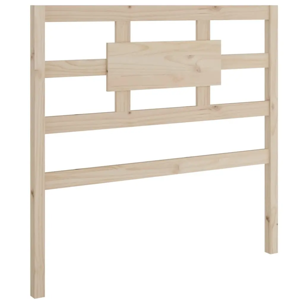 Bed Headboard 95.5 cm Solid Wood Pine 818020 - Furniture