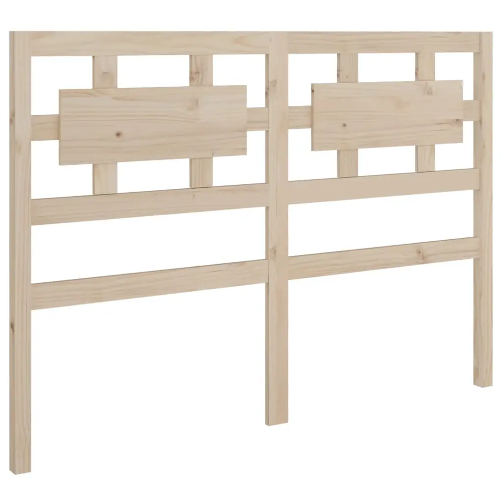Bed Headboard 185.5 cm Solid Wood Pine 818055 - Furniture