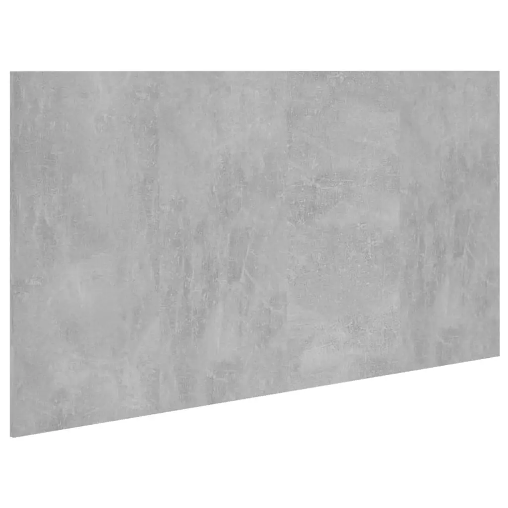 Bed Headboard Concrete Grey 160 cm Engineered Wood 811038 - Furniture