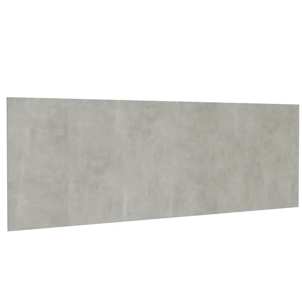 Wall Headboard Concrete Grey 240 cm Engineered Wood 811056 - Furniture