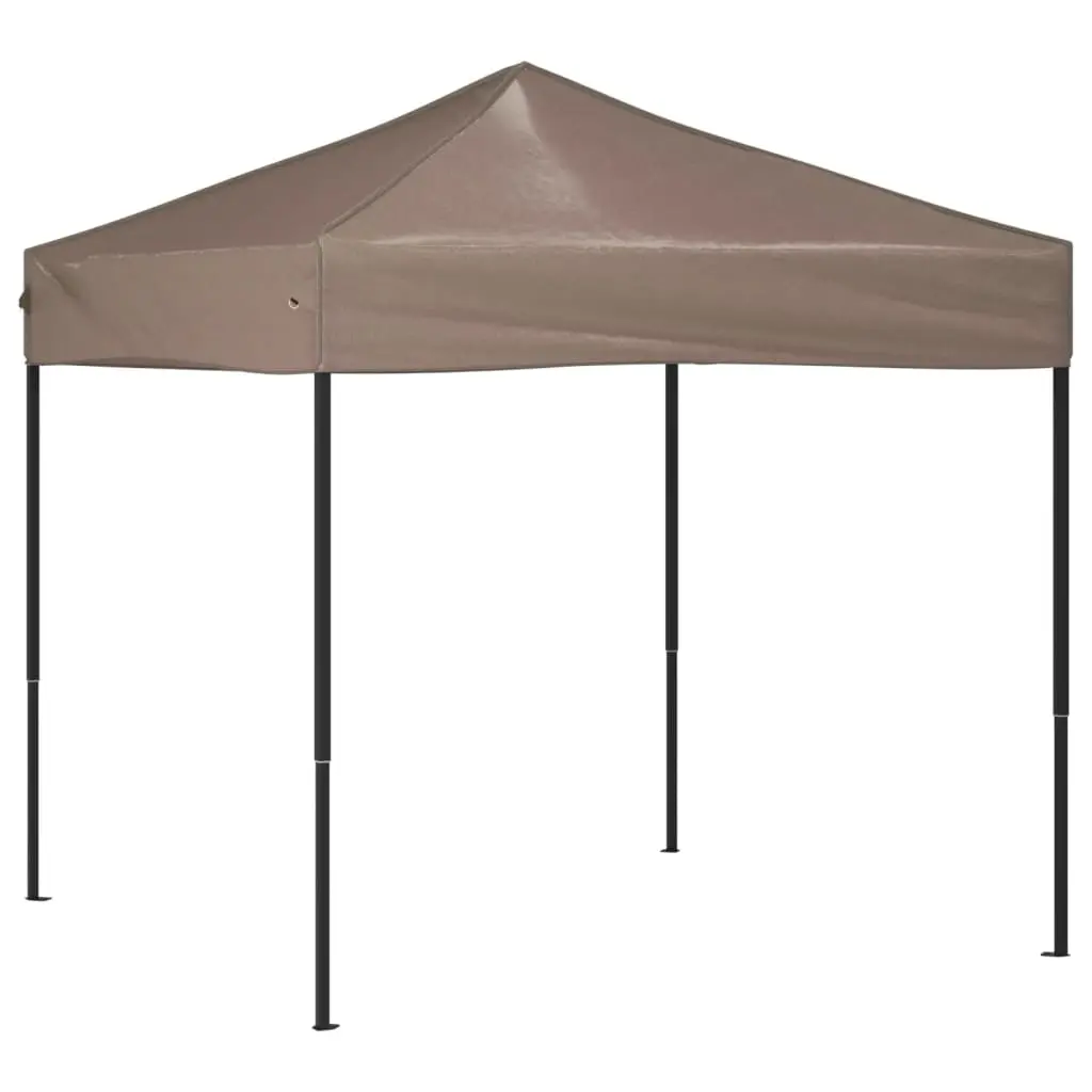 Folding Party Tent Taupe 2x2 m 93498 - Home & Garden