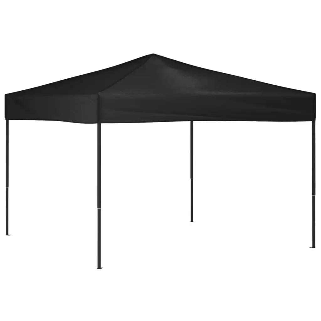 Folding Party Tent Black 3x3 m 93518 - Home & Garden