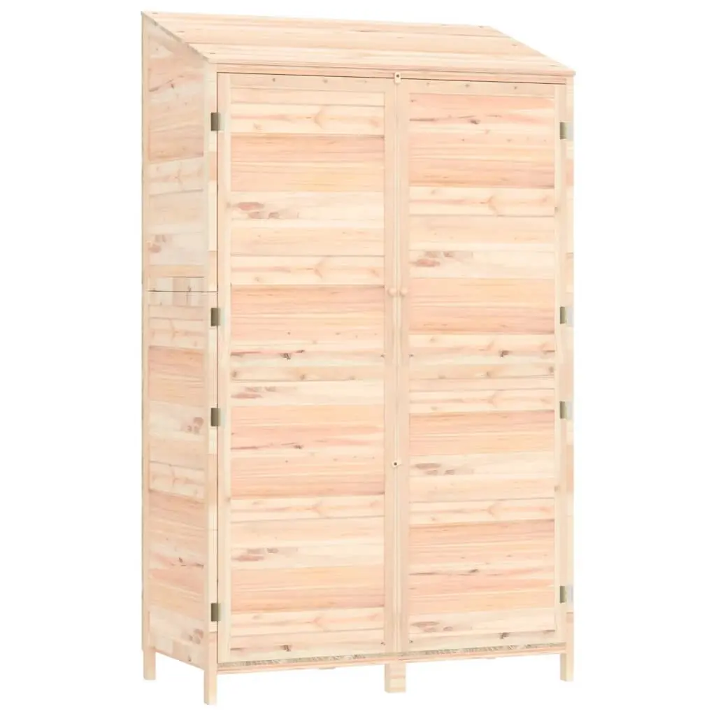 Garden Shed 102x52x174.5 cm Solid Wood Fir 152190 - Home & Garden