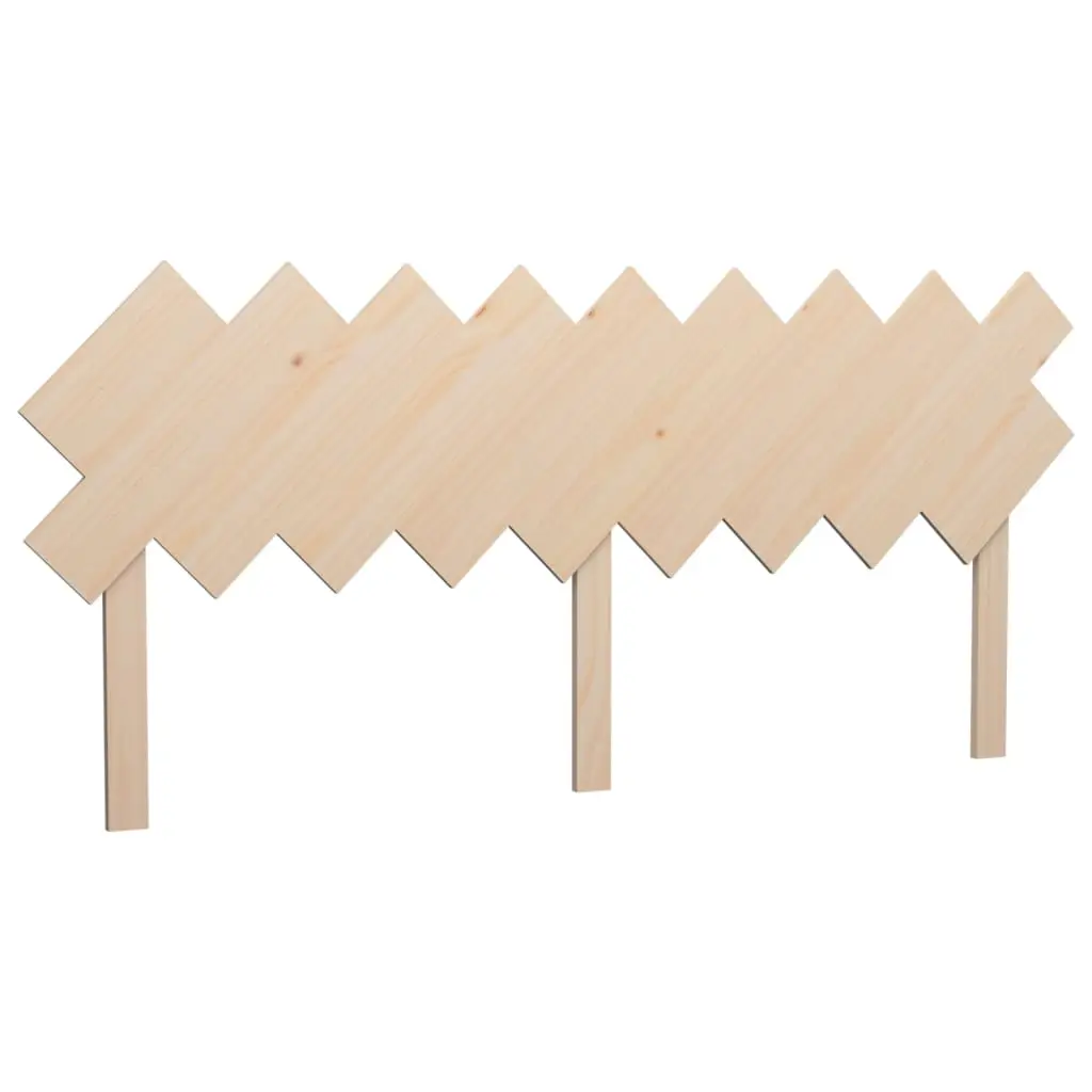 Bed Headboard 178 cm Solid Wood Pine 819235 - Furniture