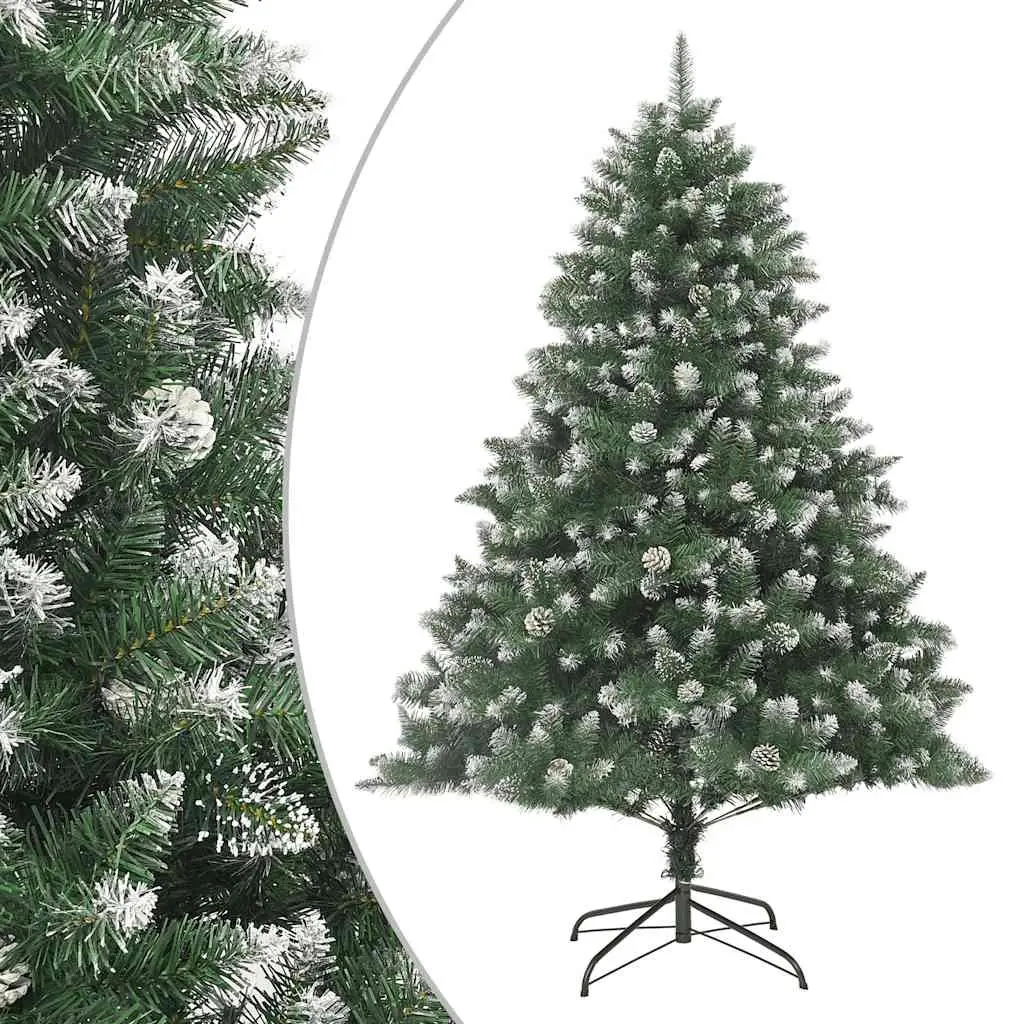 Artificial Christmas Tree with Stand 180 cm PVC 345161 - Up to 60% Off Christmas Decoration Specials