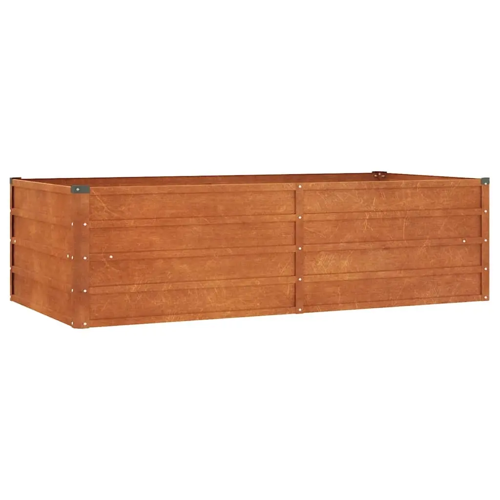 Garden Raised Bed Rusty 160x80x45 cm Corten Steel 151958 - Home & Garden